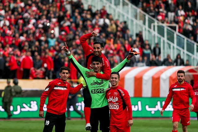 جشن قهرمانی پرسپولیس در بازی با پدیده انجام می‌شود