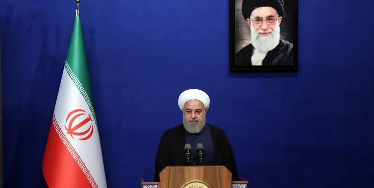 مراسم تجلیل از قهرمانان و مدال آوران با حضور روحانی برگزار شد