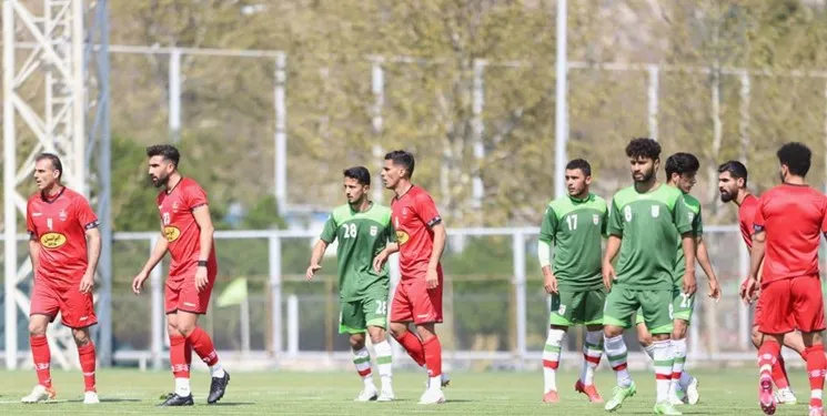 شکست پرسپولیس مقابل تیم امید