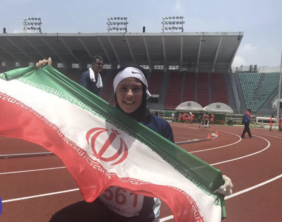 كسب نخستين مدال تاريخ دختران جوان دووميدانی در آسيا