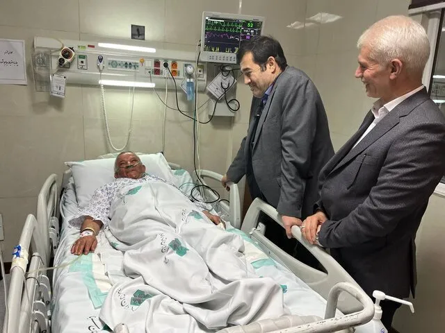 عیادت وزیر ورزش از محمد نصیری