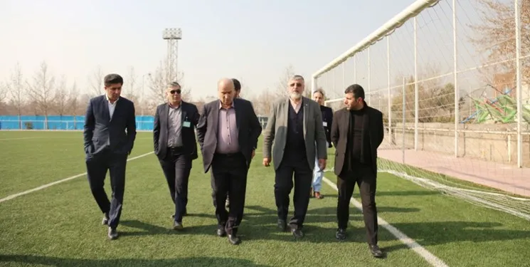 بازدید معاون وزارت ورزش از مرکز ملی فوتبال