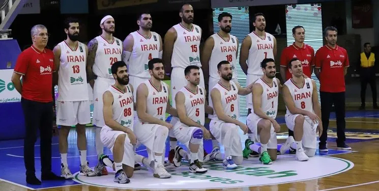 سقوط بسکتبال مردان ایران در رنکینگ جهانی