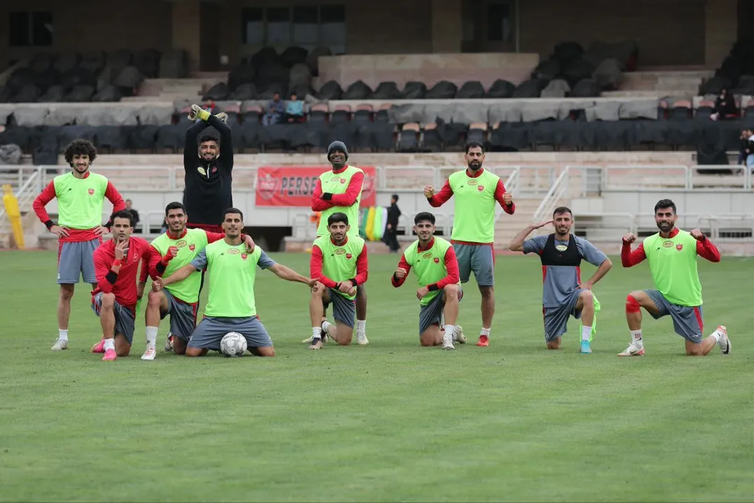 گزارش تمرین پرسپولیس