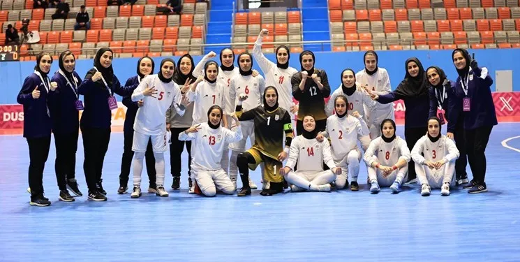 بانوان ایران برای سومین بار قهرمان کافا شدند