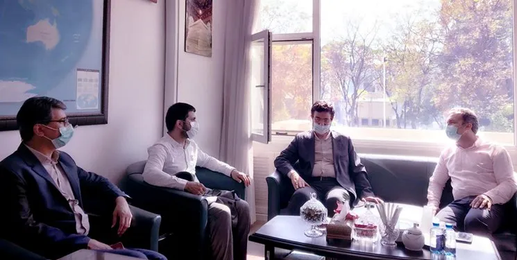 حضور دبیر در مجلس و دیدار با فراکسیون ورزش و نمایندگان مازندران