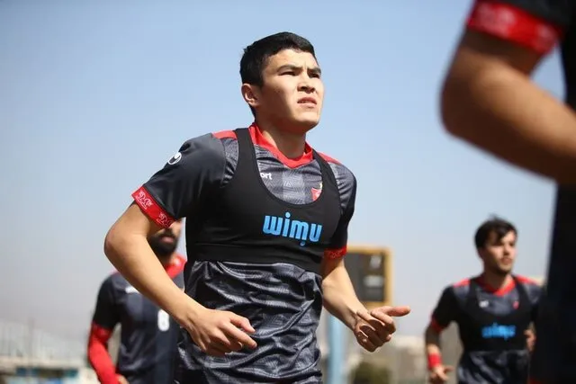 تمیروف اولین تمرینش را با پرسپولیس انجام داد