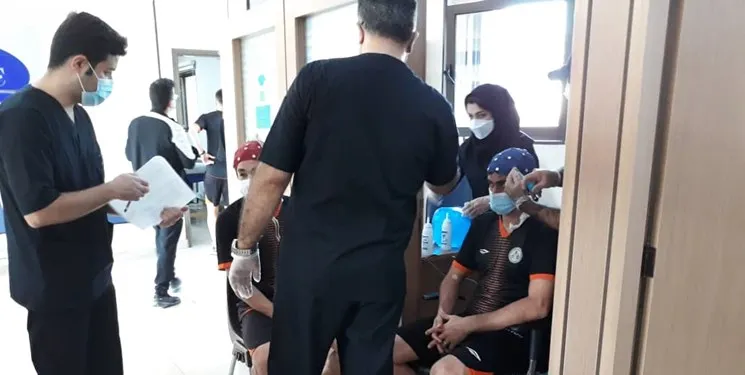 حضور ذوب آهن در تست پزشکی پیش فصل