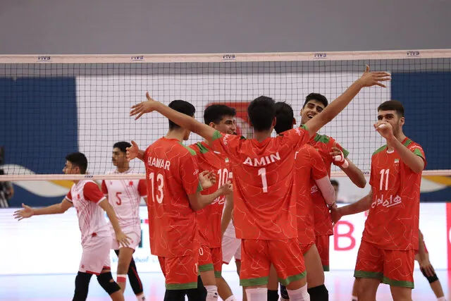 صعود نوجوانان والیبال ایران به فینال آسیا