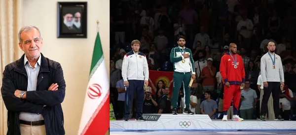 پیام رئیس جمهور به ساروی: طلای تو رنگ امید برای مردم کشور دارد