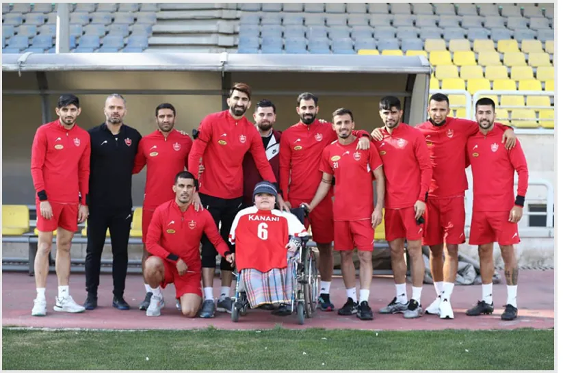 تمرین و ریکاوری پرسپولیسی‌ها در حضور میهمان ویژه