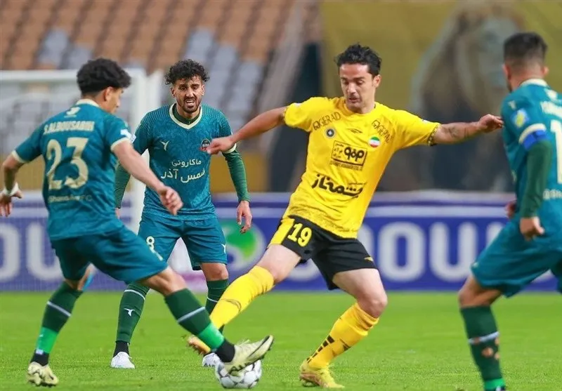 سپاهان از سد شمس آذر عبور کرد