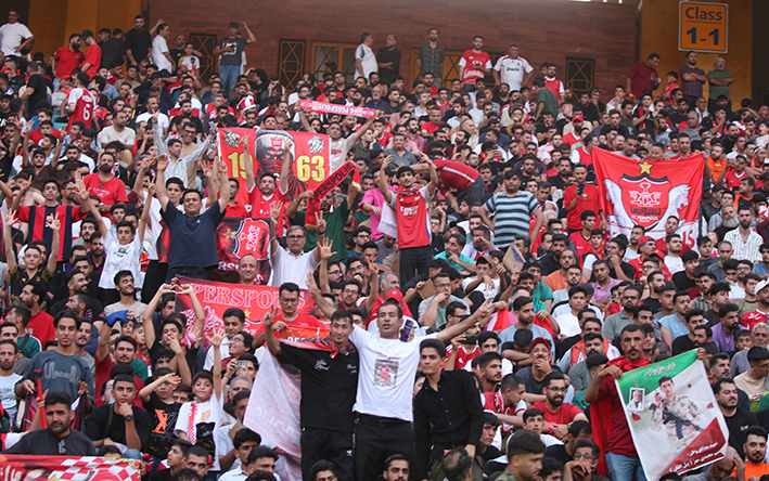 گزارش تصویری دیدار تیم های استقلال و پرسپولیس